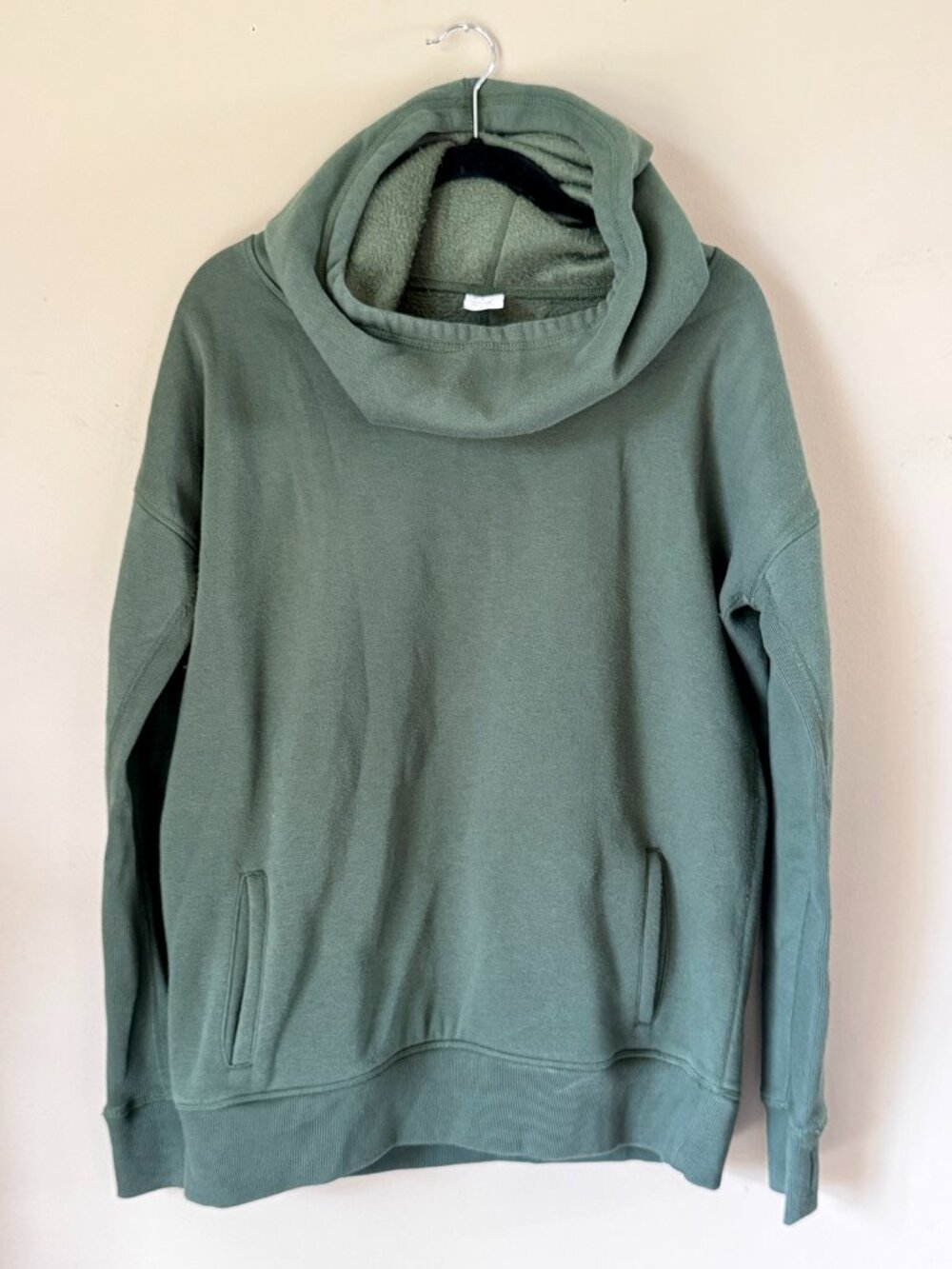 ZYIA OH SO SOFT COWL NECK HOODIE